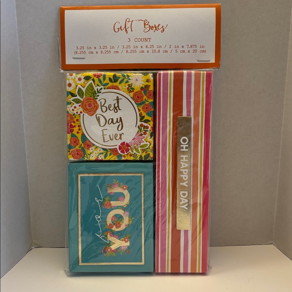 💕5/25💕Gift Boxes 3 Pack